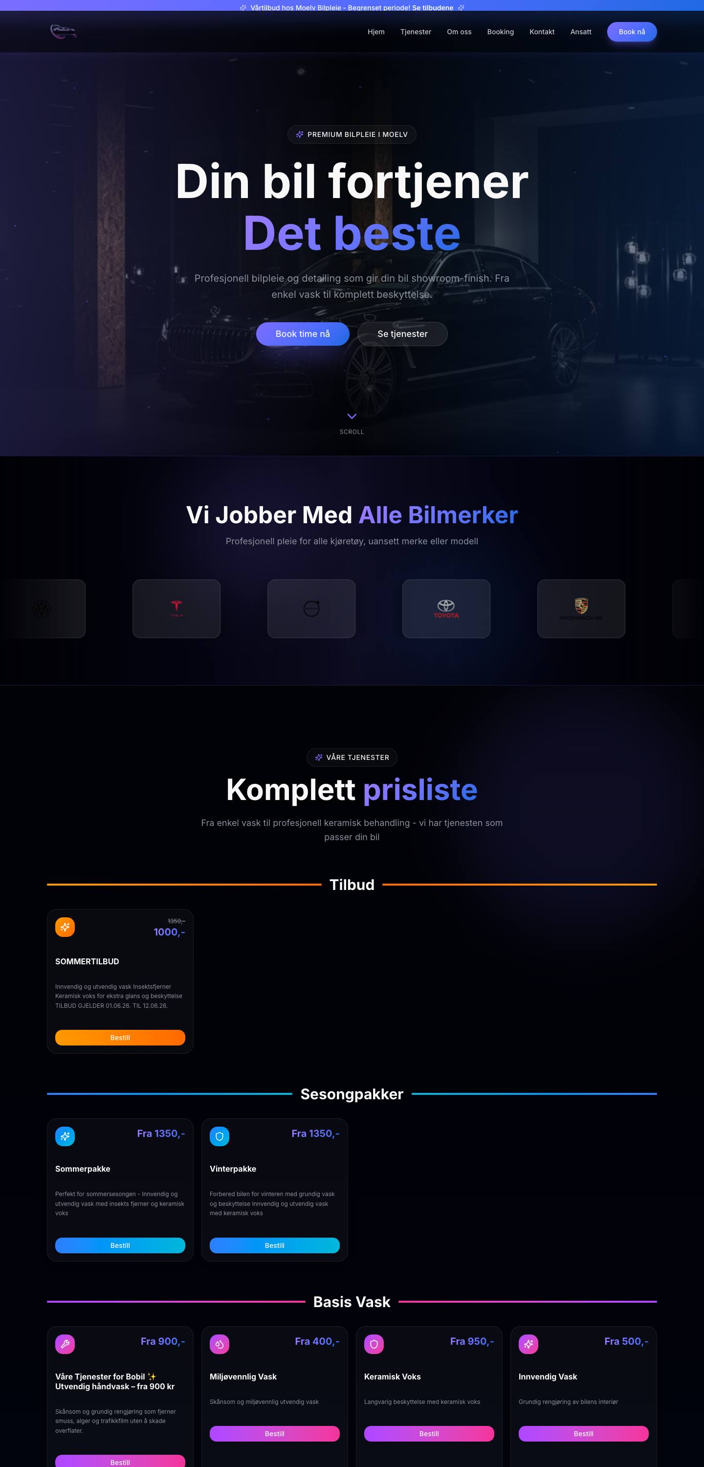 Moelv Bilpleie
